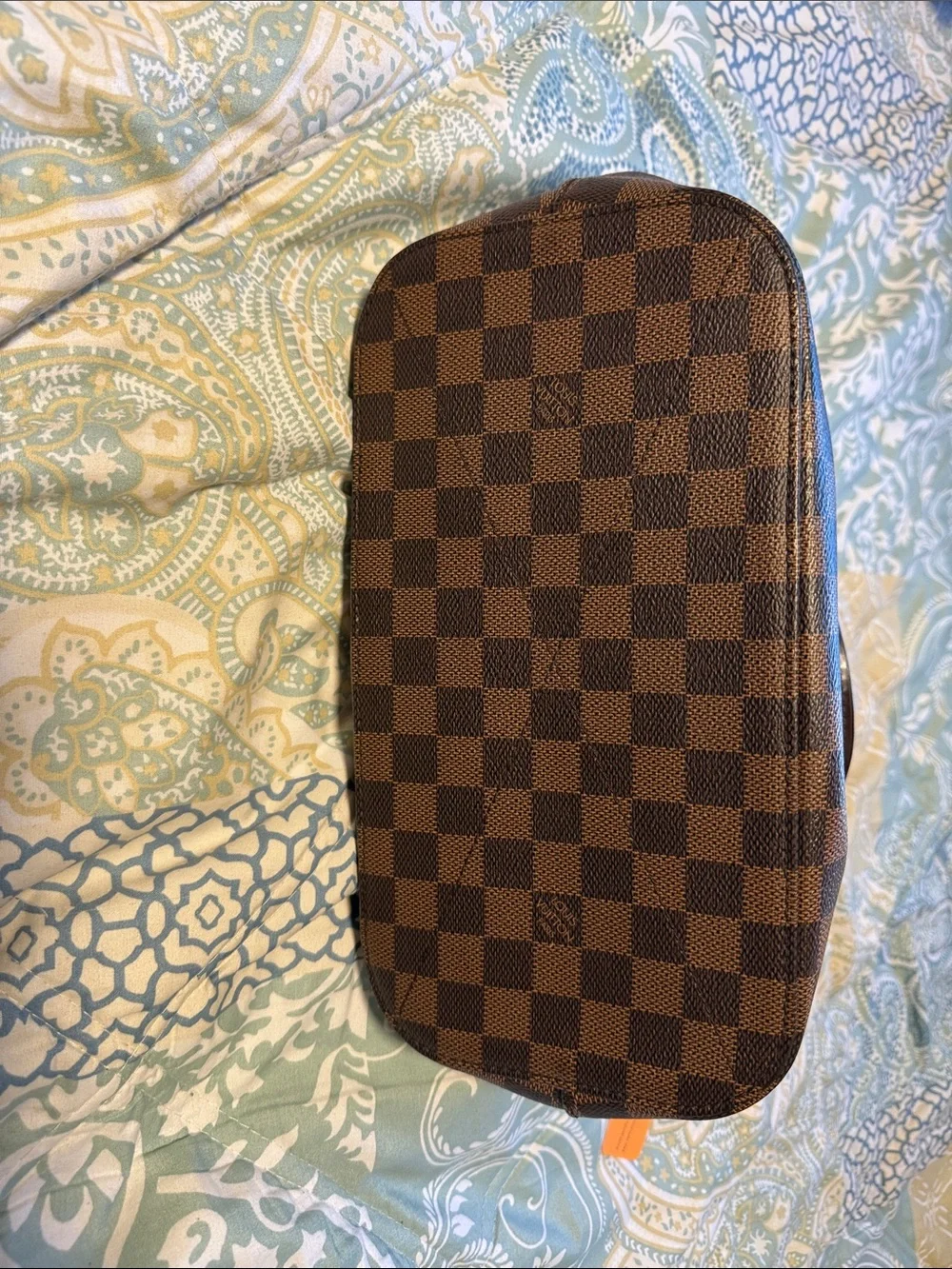 Louis Vuitton Brown Damier Ebene Shoulder Tote